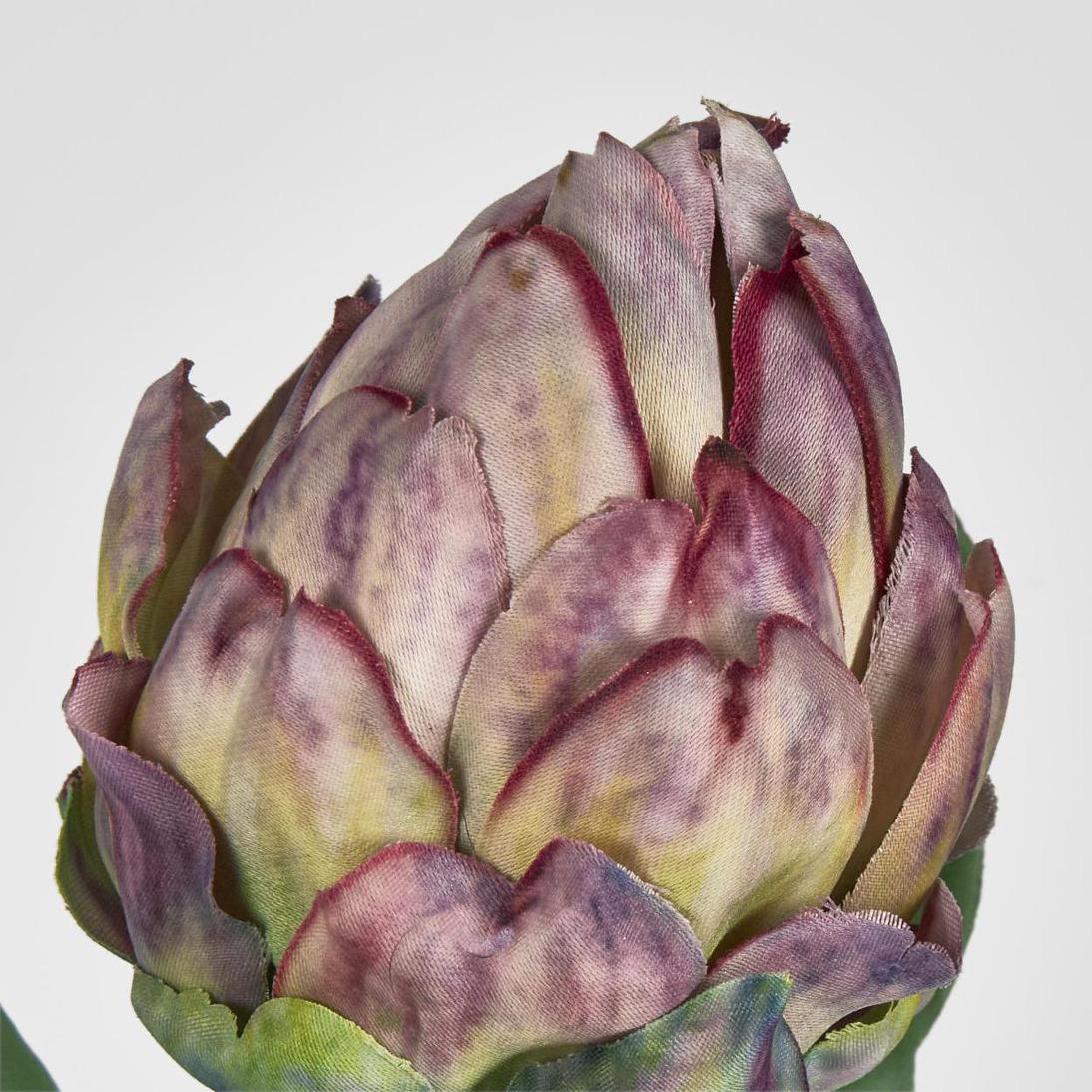 Artichoke Stem 58cm Burgundy 12 pcs