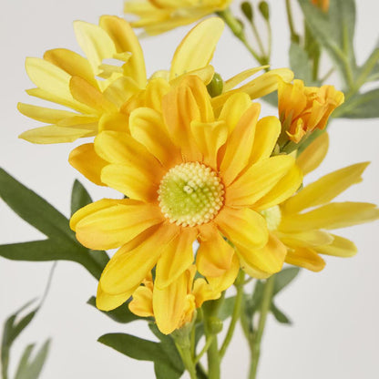Daisy Spray 74cm Yellow 12 pcs