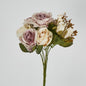 Rose Bush 39cm Lavender 12 pcs