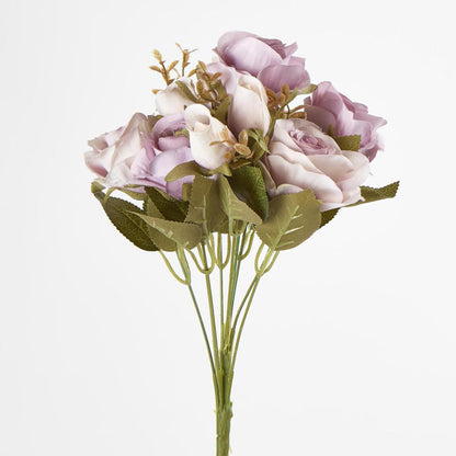 Rose Bush 39cm Mauve 12 pcs