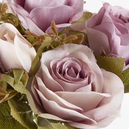 Rose Bush 39cm Mauve 12 pcs