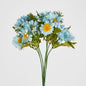 Daisy Bush 32cm Blue 12 pcs