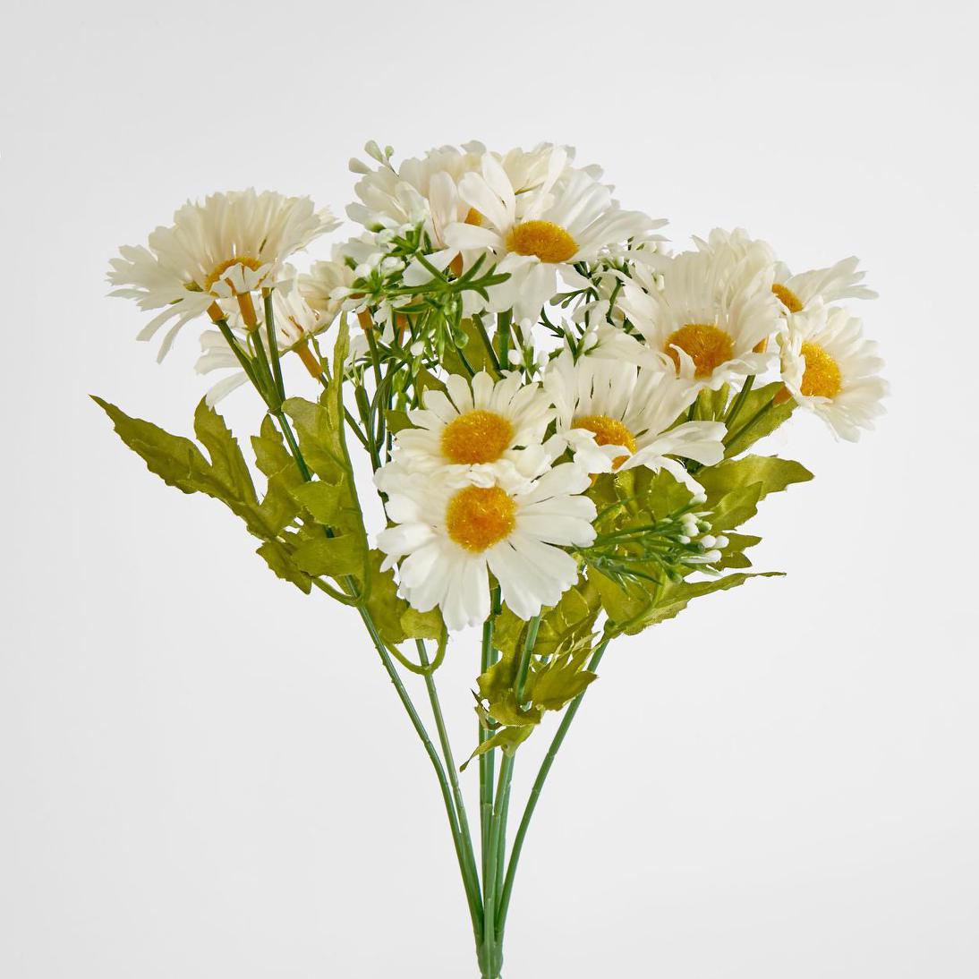 Daisy Bush 32cm White 12 pcs