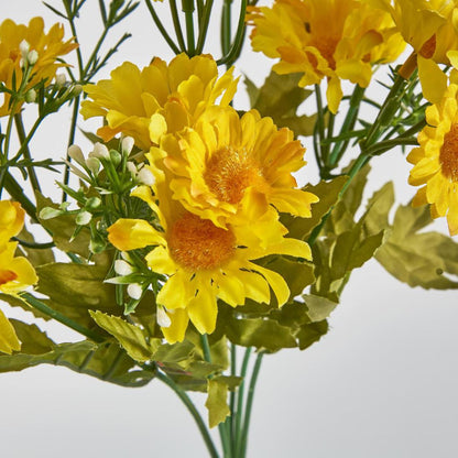 Daisy Bush 32cm Yellow 12 pcs