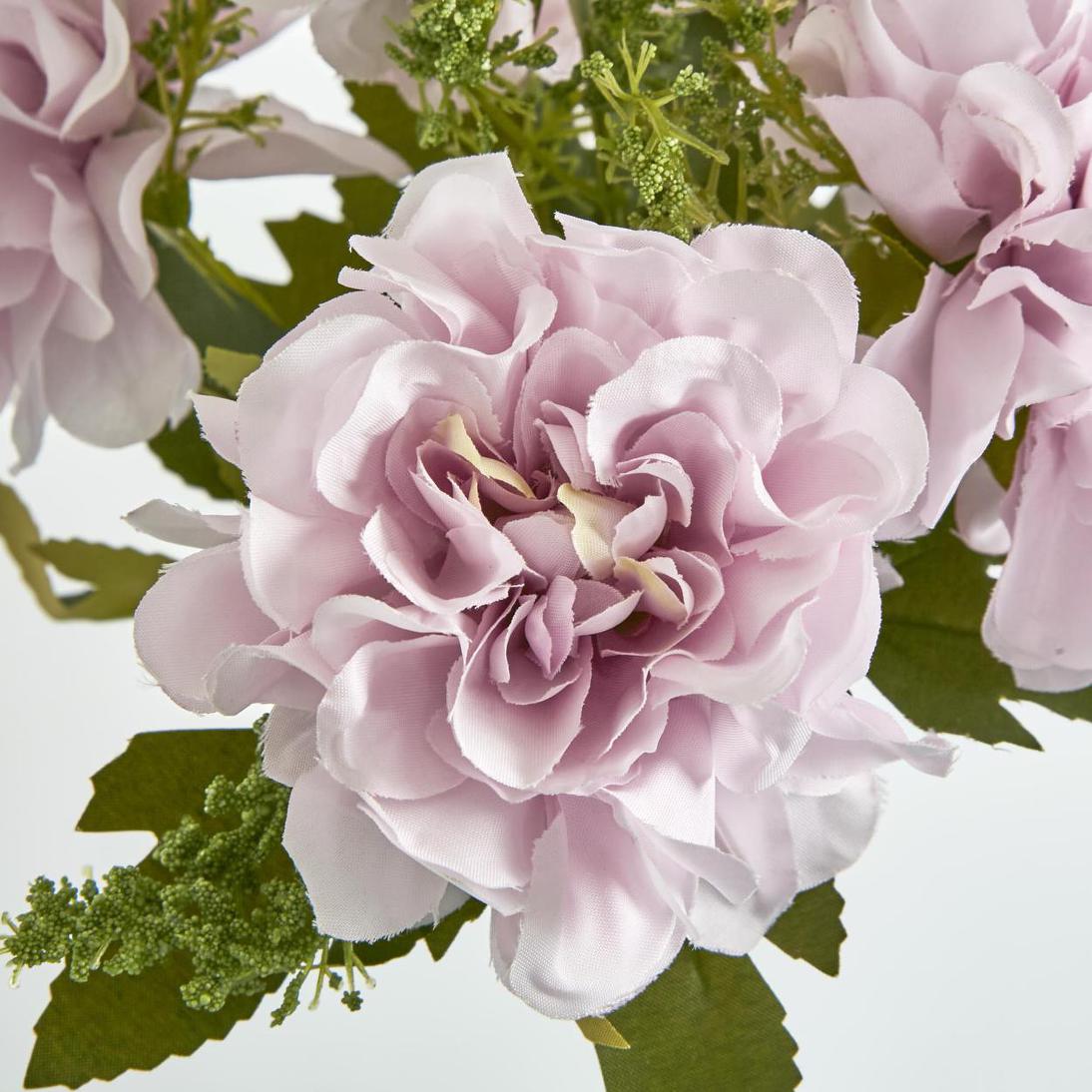 Marigold Bush x 5 Heads Pink 12 pcs
