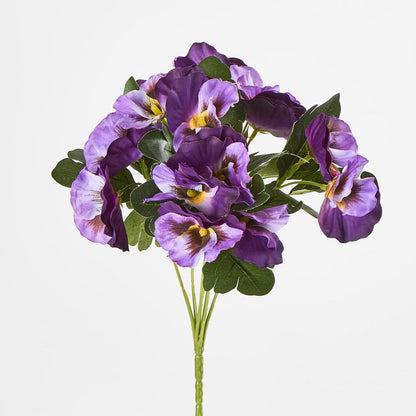 Pansy Bush 32cm Purple 12 pcs