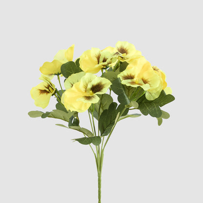 Yellow Pansy Bush 32cm 12 pcs