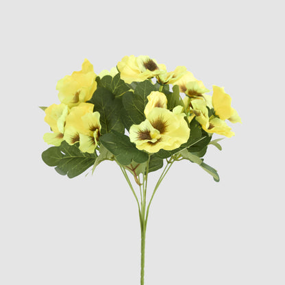 Yellow Pansy Bush 32cm 12 pcs