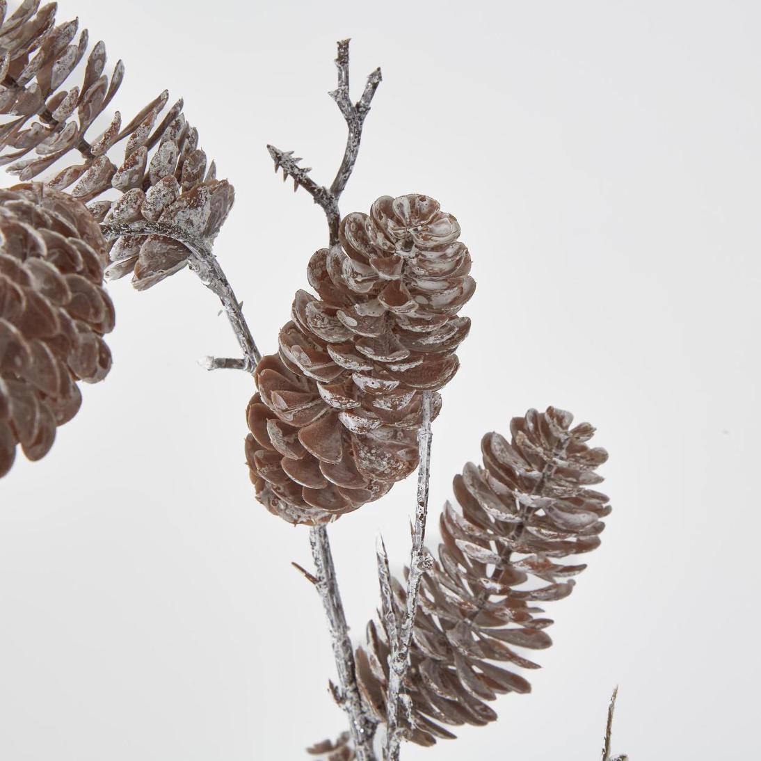 Pine Cone Branch 12 pcs