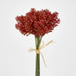 Pine Berry Bunch 20cm Red 4 pcs