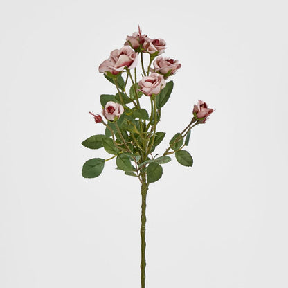 Rose Spray x 10 Heads Pink 12 pcs