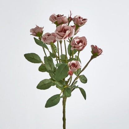 Rose Spray x 10 Heads Pink 12 pcs