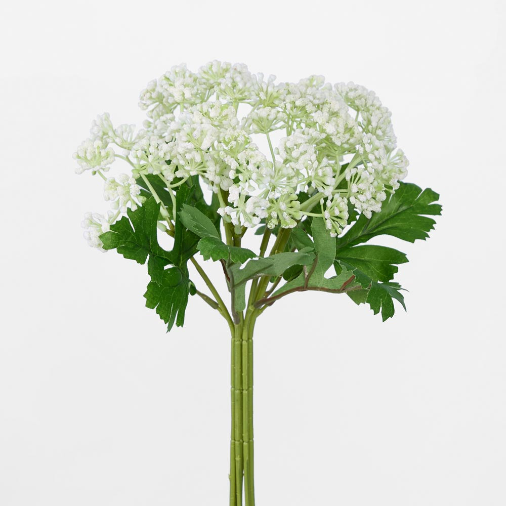 Snow Flower Bunch White 6 pcs
