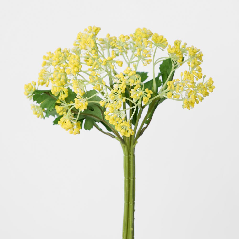 Snow Flower Bunch Yellow 6 pcs
