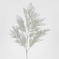 Cedar leaf Spray stem White 6 pcs