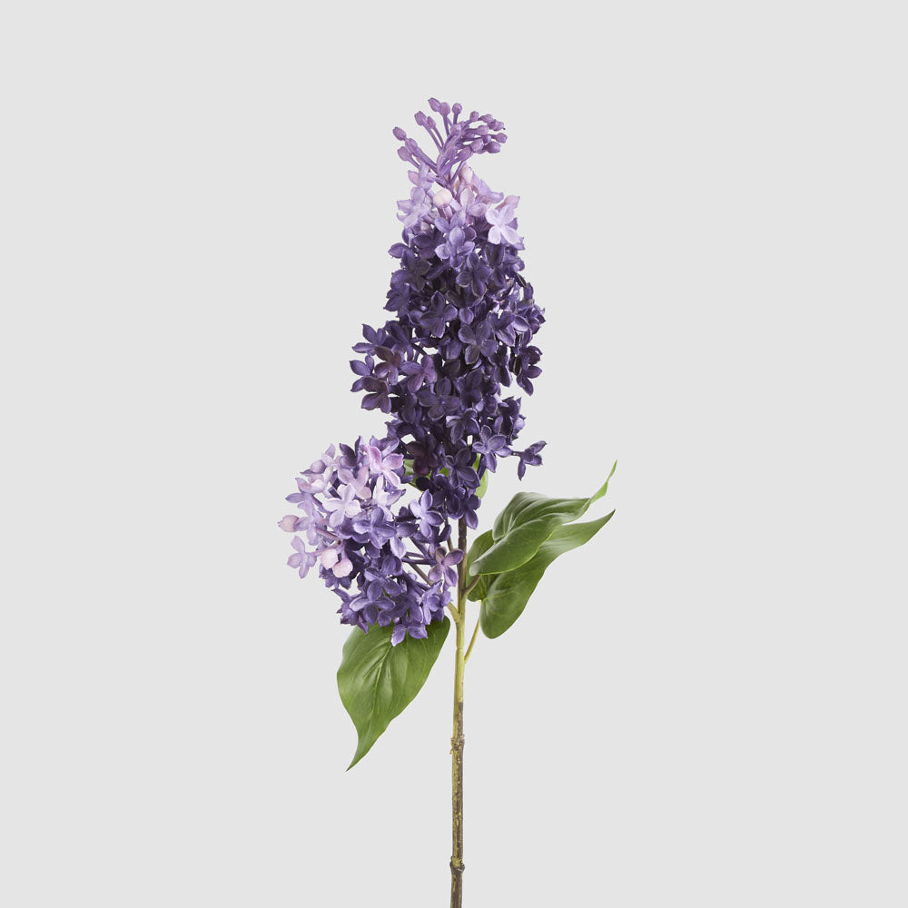 Real Touch Lilac Floral Stem Purple