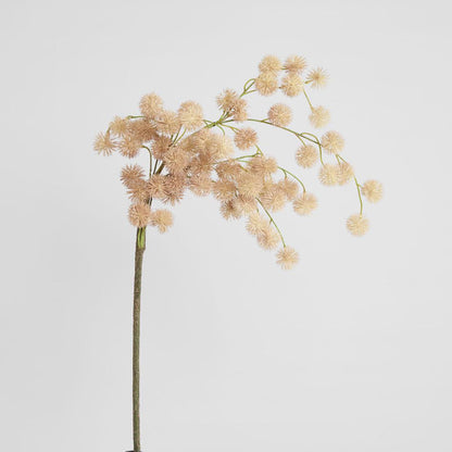 Pom Pom Leaf Branch 1.07m Blush Pink 6 pcs