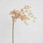 Pom Pom Leaf Branch 1.07m Blush Pink 6 pcs