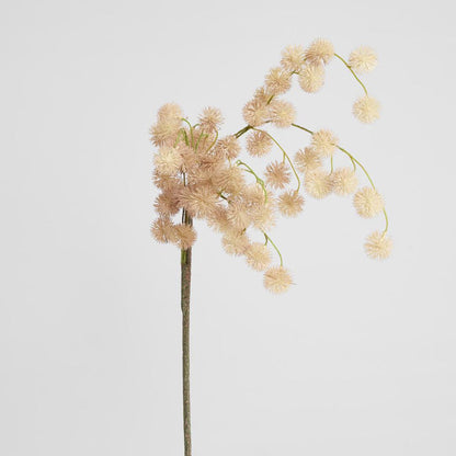 Pom Pom Leaf Branch 1.07m Blush Pink 6 pcs