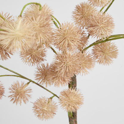 Pom Pom Leaf Branch 1.07m Blush Pink 6 pcs
