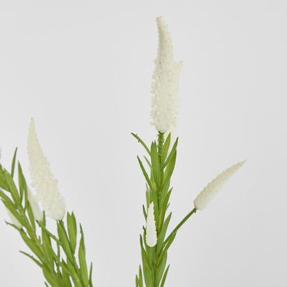 Mint leaf Spray 65cm Cream 6 pcs