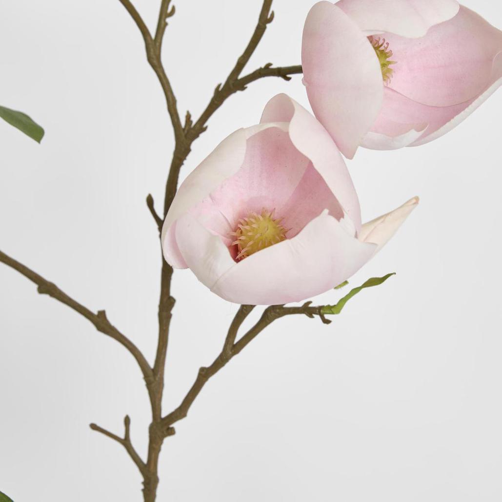 Magnolia Bud Spray 90cm Pink