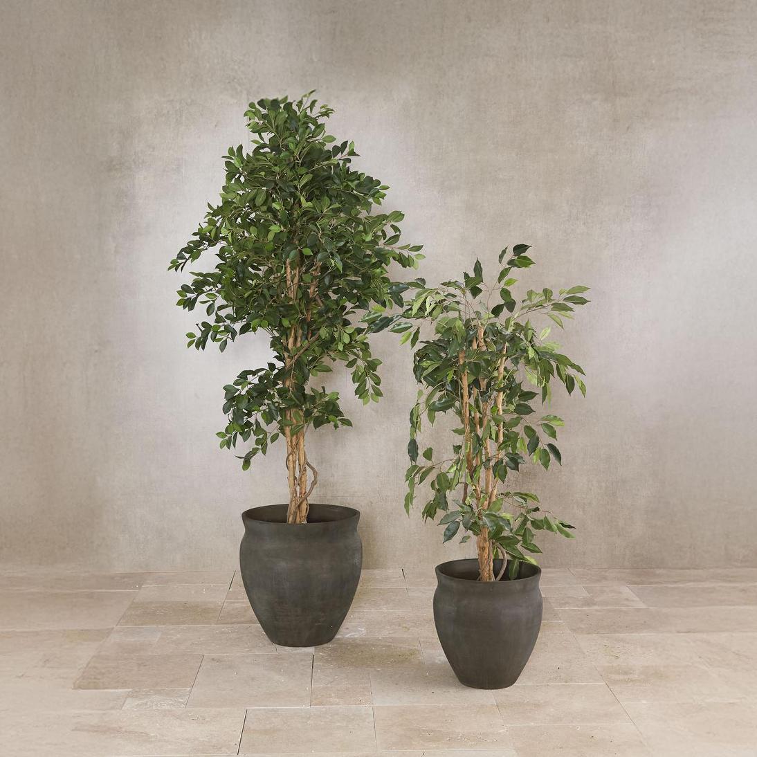 Landis Large Planter Set 2 Earth Brown