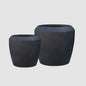 Pebble Planters Black