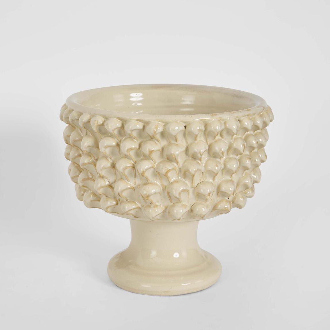 Petal Urn White