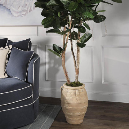 Lyra Planter Antique Finish