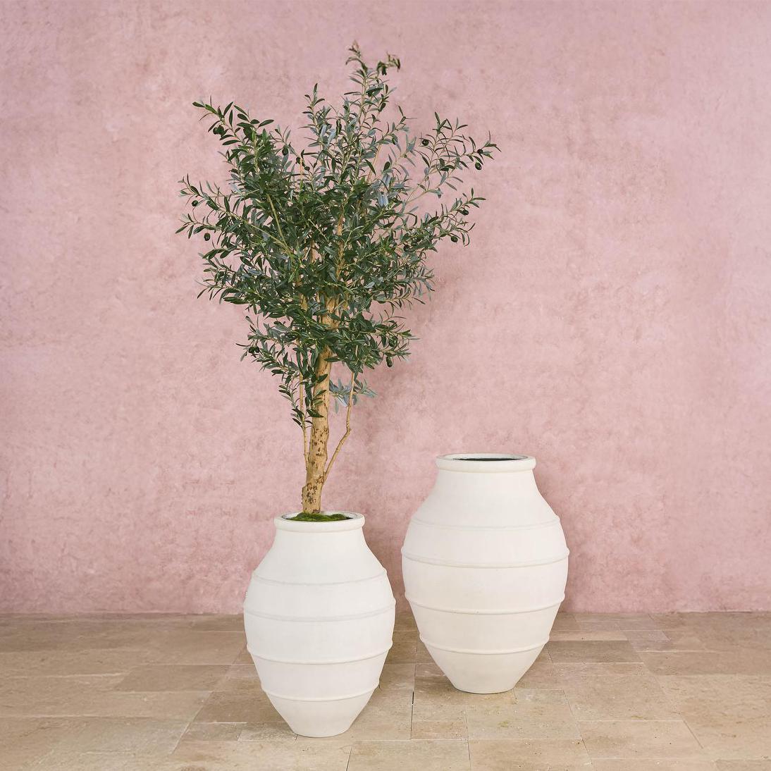 Ibiza Planter SML Chalk