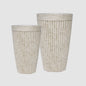 Elwood Tall Planters White