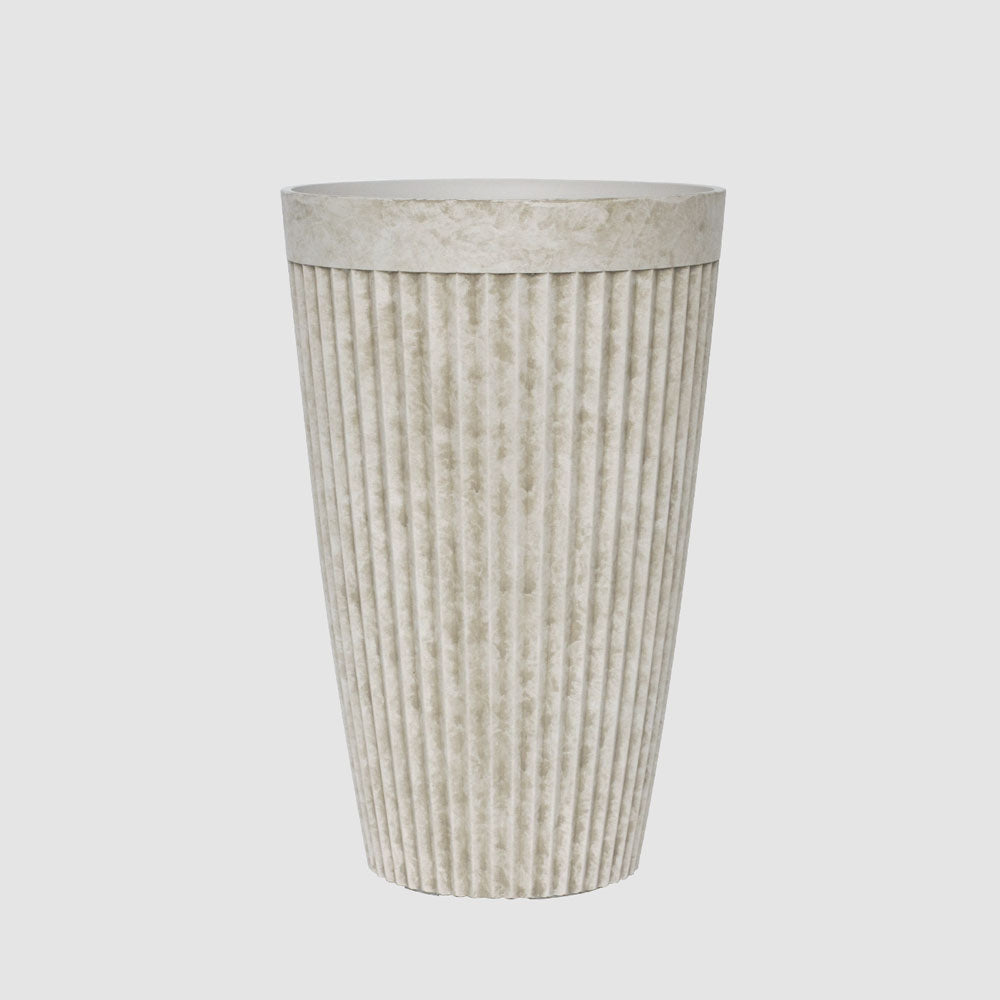 Elwood Tall Planters White