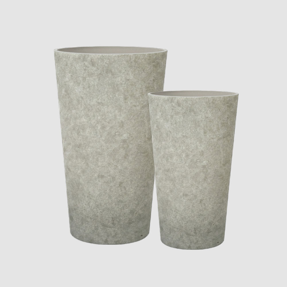 Ridge Tall Planters White