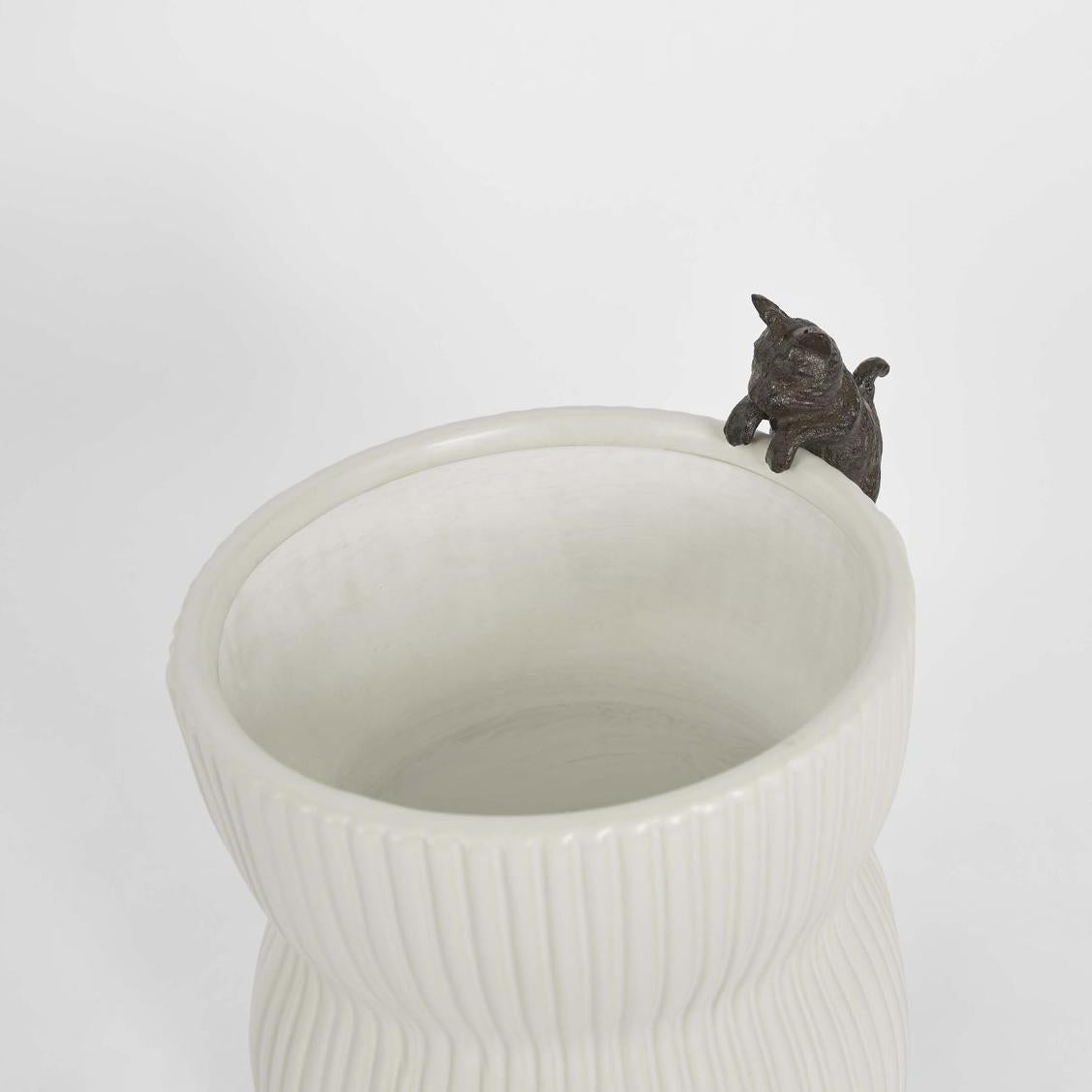 Belle Cat Cast Iron Pot Hugger 6 pcs