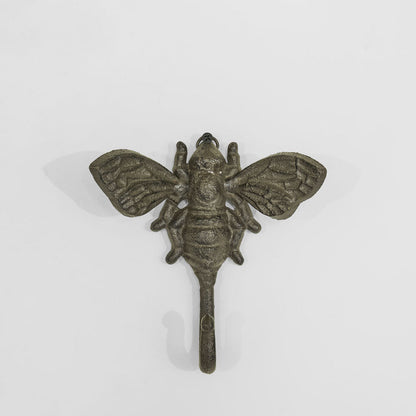 Bumble Bee Cast Iron Wall Hook 2 pcs