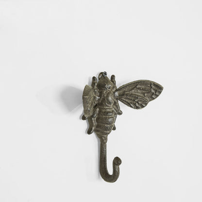 Bumble Bee Cast Iron Wall Hook 2 pcs