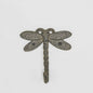 Dragonfly Cast Iron Wall Hook 2 pcs