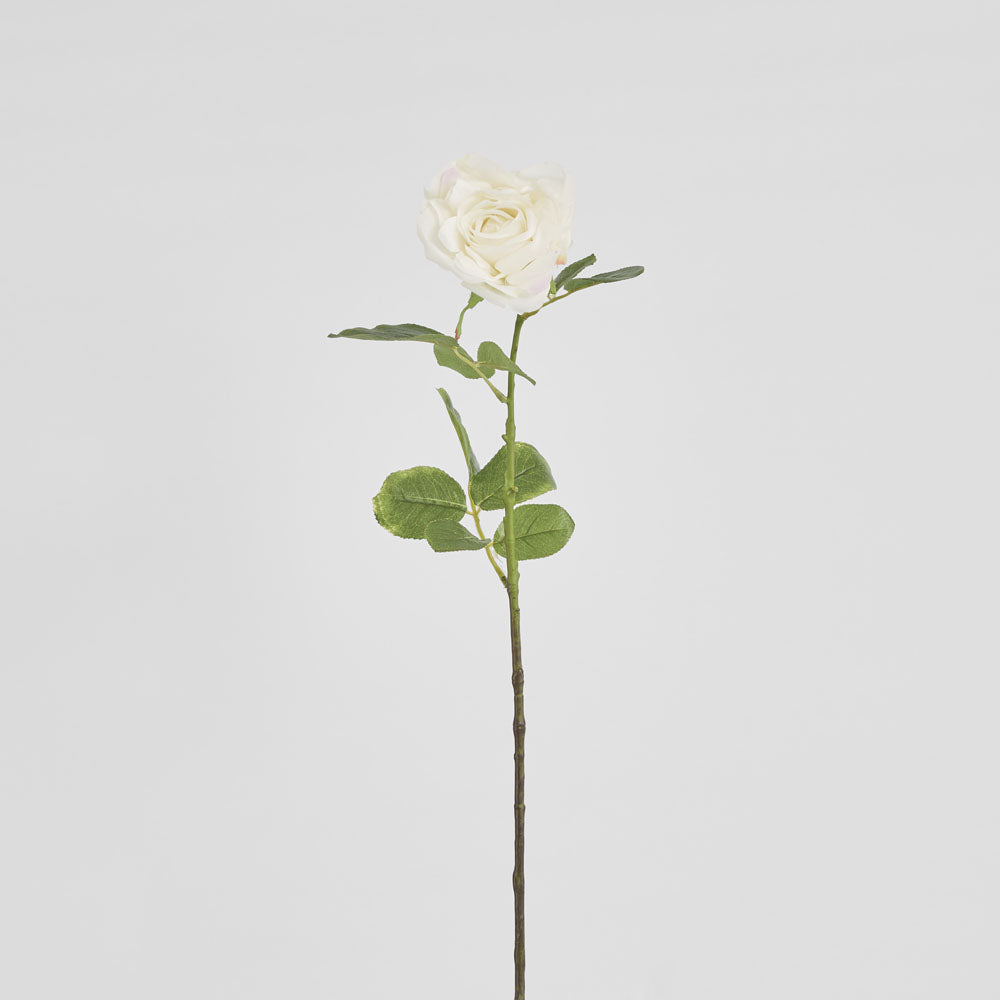 Eliza Soft Touch Rose 80cm White 6 pcs