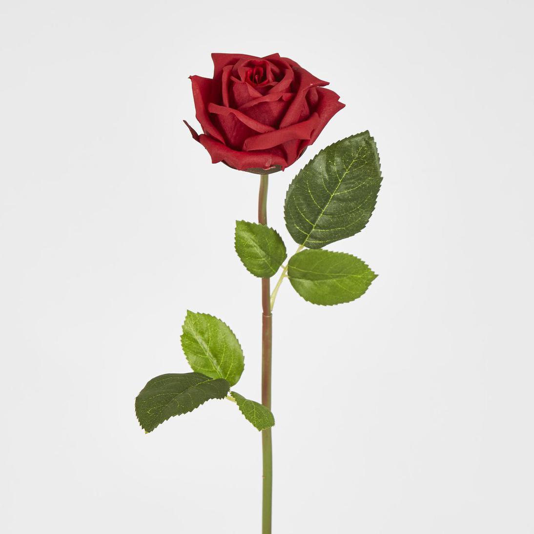 Ingrid Rose Real Touch Red46cm 24 pcs