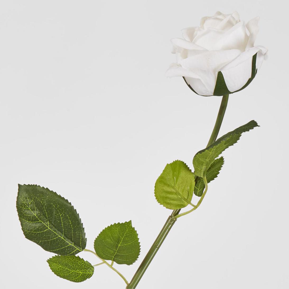 Ingrid Rose Real Touch Winter White46cm 24 pcs