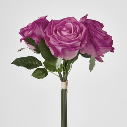 Willow Rose Bunch 29cm Dark Pink 6 pcs