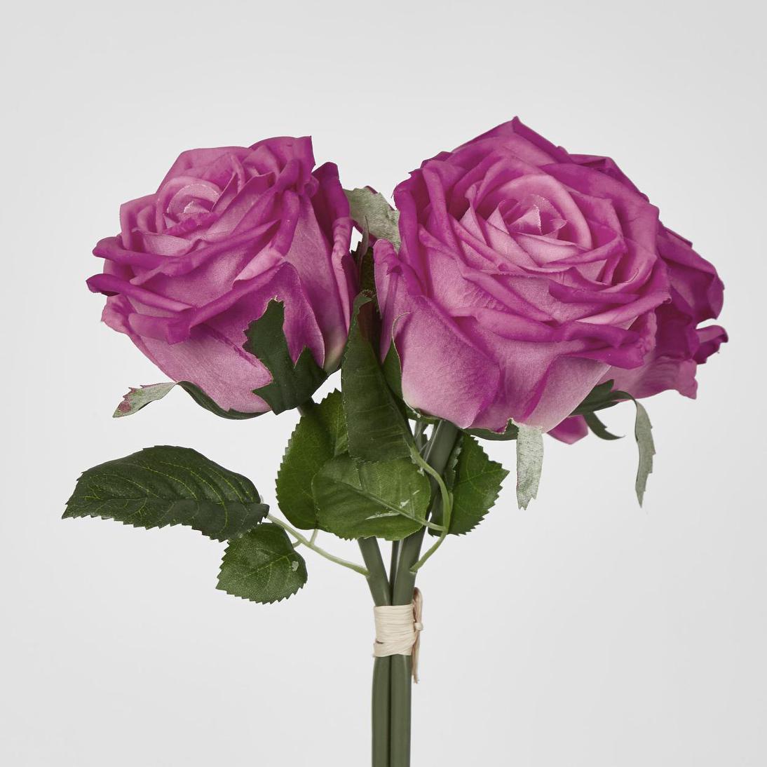 Willow Rose Bunch 29cm Dark Pink 6 pcs