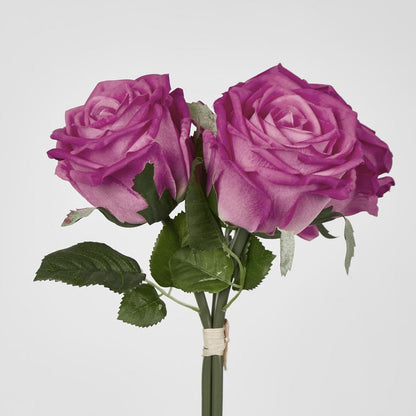 Willow Rose Bunch 29cm Dark Pink 6 pcs