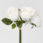 Willow Rose Bunch 29cm White 6 pcs