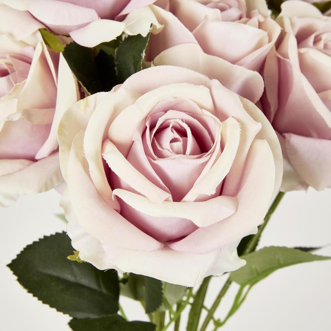 Lisa Rose Bunch 40cm Light Purple