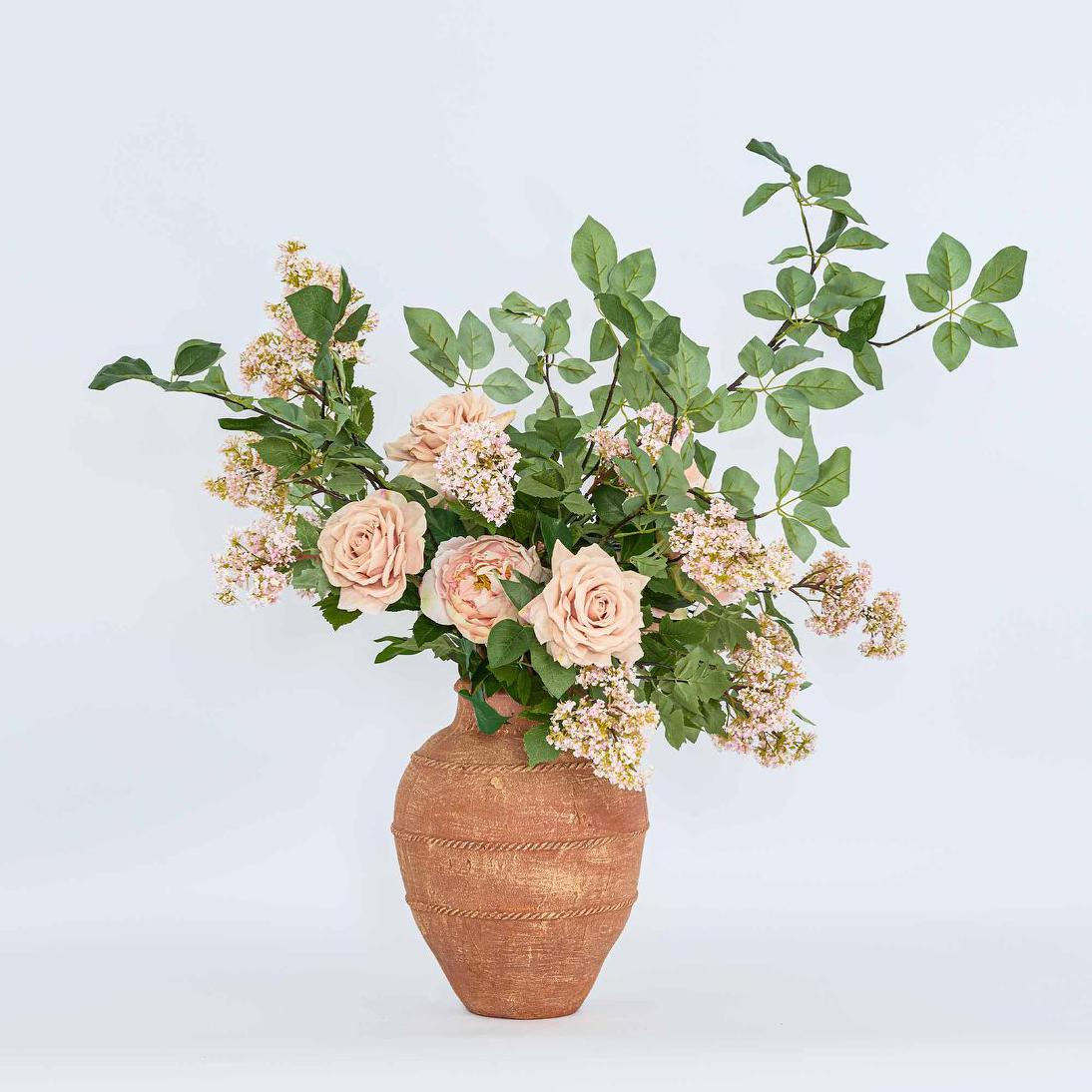 Stella Real Touch Rose Stem 50cm Blush
