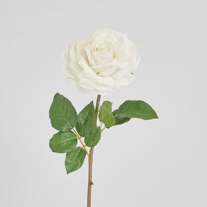 Stella Real Touch Rose Stem 50cm White