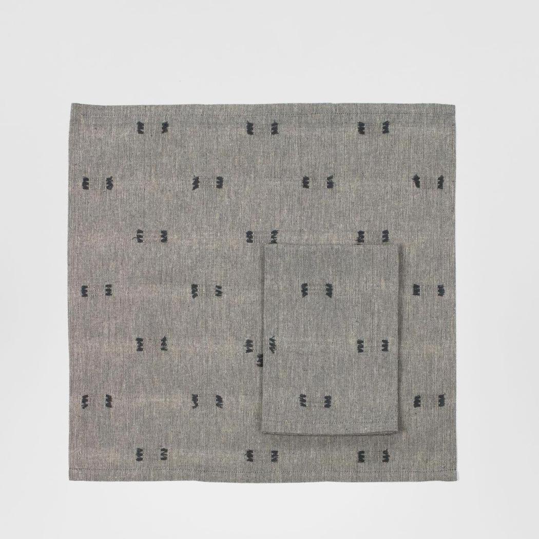 Tuft Napkin Dark Slate 3 pcs