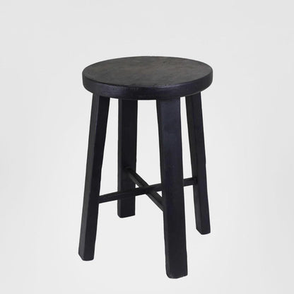 Round Stool Black Standard Size